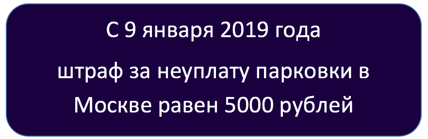 Штраф За Неоплаченную Парковку В Москве Скидка